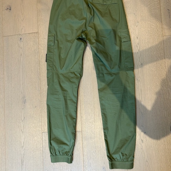 EUC Stone Island Stretch Cotton Cuffed Cargo Green size 28 (xs) - Picture 3 of 5